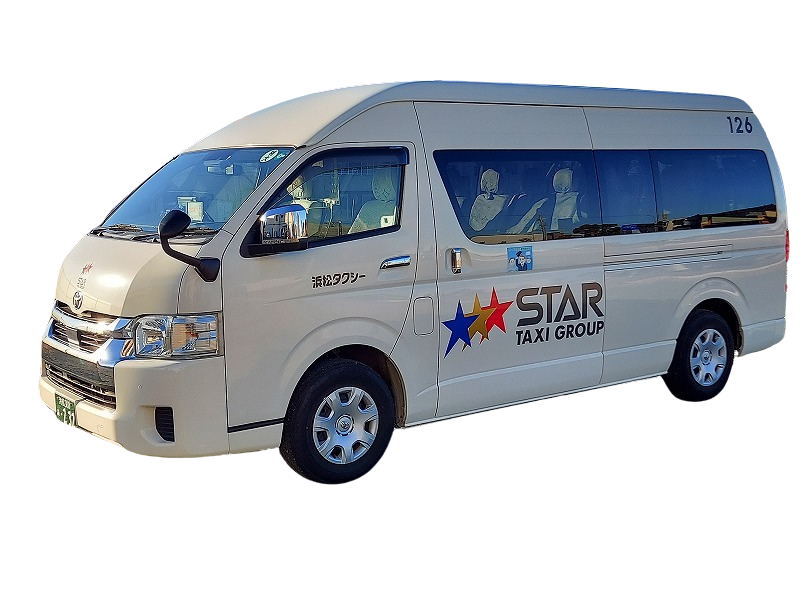 ジャンボタクシー（乗車定員：10名、車種：トヨタ ハイエース）